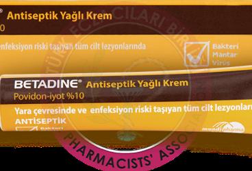 BETADINE ANTISEPTIK YAGLI KREM %10 20 g tüp