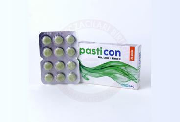 PASTICON NANE,LIMON+VITAMIN C PASTIL  24 pastil