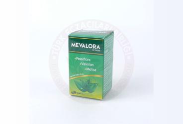 MEVALORA PASSIFLORA, VALERIAN, MELISA TAKVIYE EDICI GIDA  30 tablet