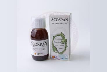 ACOSPAN SIVI TAKVIYE EDICI GIDA  100 ml şişe
