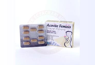 ACOVITE FEMISIS TAKVIYE EDICI GIDA  30 tablet