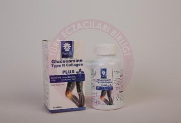 PANLIFE GLUKOZAMIN TIP II KULAJEN PLUS TAKVIYE EDICI GIDA  60 tablet