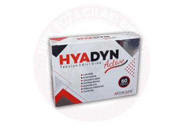 HYADYN ACTIVE MULTIVITAMIN VE MINERAL ICEREN TAKVIYE EDICI GIDA  60 tablet