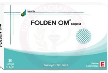 FOLDEN OM KAPSUL BALIK YAGI ICEREN TAKVIYE EDICI GIDA  30 kapsül