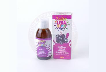 LEDAKIDS MULTIVITAMIN MULTIMINERAL KARA MURVER ICEREN SURUP  150 ml şişe