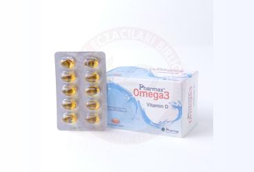 PHARMAX OMEGA 3 VITAMIN D KAPSUL  50 kapsül