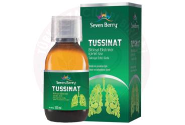 SEVEN BERRY TUSSINAT BITKISEL EKSTRELER ICEREN SIVI TAKVIYE EDICI GIDA  150 ml şişe