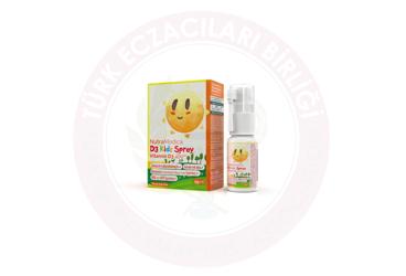 NUTRAMEDICA D3 KIDZ SPREY 400 IU 15 ml şişe