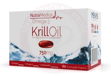 NUTRAMEDICA OMEGA-3 KRILL OIL KAPSUL 750 mg 60 kapsül