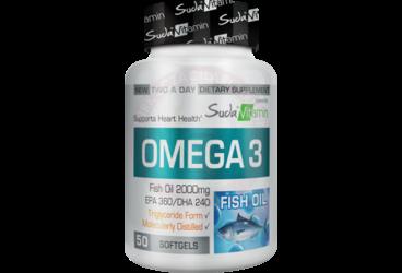 SUDA VITAMIN OMEGA 3 FISH OIL KAPSUL  50 kapsül