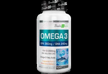 SUDA VITAMIN OMEGA3 ICEREN KAPSUL TAKVIYE EDICI GIDA  100 kapsül