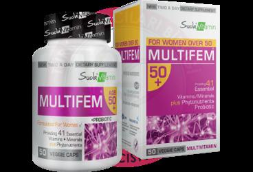 SUDA VITAMIN FOR WOMEN MULTIFEM 50+  30 kapsül