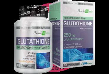 SUDA VITAMIN GLUTATYON VE C VITAMINI ICEREN TAKVIYE EDICI GIDA  48 kapsül