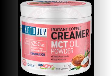 KETOJOY MCT OIL HINDISTAN CEVIZI YAGI ICEREN TAKVIYE EDICI GIDA  126 g toz