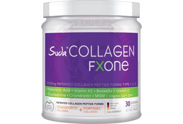 SUDA COLLAGEN FXONE ELMA AROMALI TAKVIYE EDICI GIDA  390 gr kutu