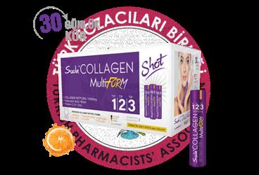 SUDA COLLAGEN MULTIFORM PORTAKAL AROMALI SHOT  30x40 ml flakon