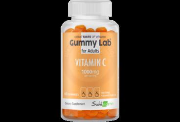 GUMMYLAB VITAMIN C FOR ADULTS PORTAKAL GUMMIES 1000 mg 60 tablet