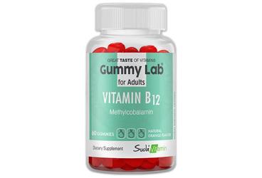 GUMMYLAB VITAMIN B12 FOR ADULTS PORTAKAL GUMMIES  60 tablet