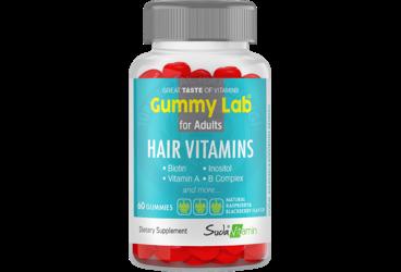 GUMMYLAB HAIR VITAMINS FOR ADULTS GUMMIES  60 tablet