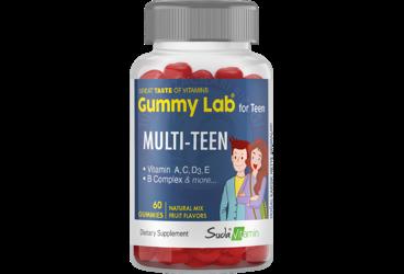 GUMMYLAB MULTI TEEN KARISIK AROMALI GUMMIES  60 tablet