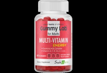 GUMMYLAB MULTIVITAMIN ENERGY KARISIK AR GUMMIES  60 tablet