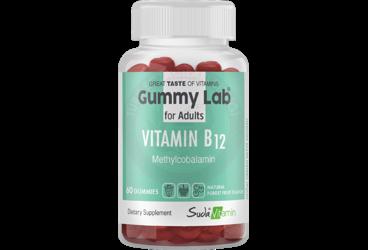GUMMYLAB FOR ADULTS VITAMIN B12 GUMMIES  60 tablet