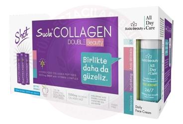 SUDA COLLAGEN DOUBLE BEAUTY PEACH FLAVER  30x40 ml şişe