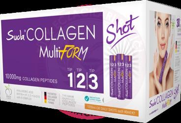 SUDA COLLAGEN MULTIFORM SEFTALI AROMALI TAKVIYE EDICI GIDA  30x40 ml şişe