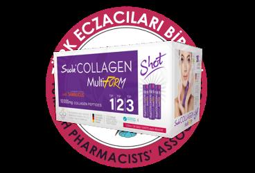 SUDA COLLAGEN MULTIFORM SAMBUCUS TAKVIYE EDICI GIDA  30x40 ml şişe