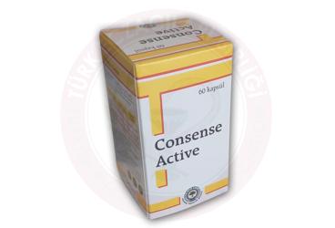 CONSENSE ACTIVE GIDA TAKVIYESI KAPSUL  60 kapsül