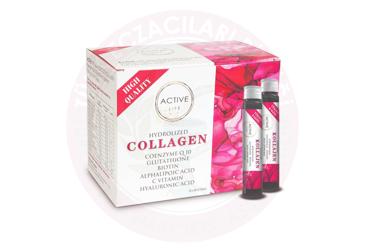 ACTIVE LIFE HYDROLIZED COLLAGEN TAKVIYE EDICI GIDA  14x40 ml flakon