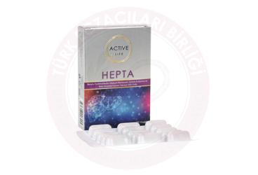 ACTIVE LIFE HEPTA TAKVIYE EDICI GIDA KAPSUL  30 kapsül