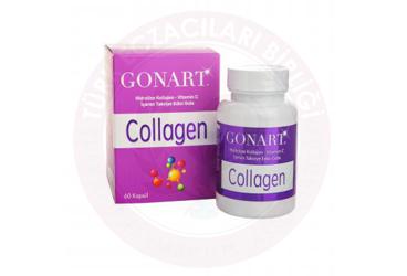 GONART COLLAGEN HIDROLIZE KOLLAJEN-VITAMIN C ICEREN TAKVIYE EDICI GIDA  60 kapsül