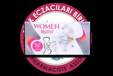 WOMEN MULTIVIT TAKVIYE EDICI GIDA KAPSUL  60 kapsül