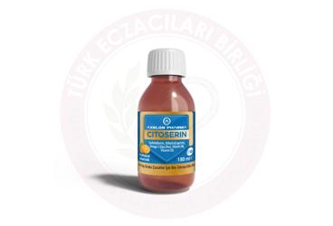 AXELON CITOSERIN SIVI TAKVIYE EDICI GIDA (PORTAKAL AROMALI)  150 ml şişe