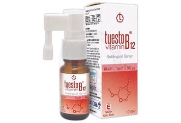 TUESTO VITAMIN B12 SUBLINGUAL SPREY  10 ml şişe