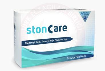 STONCARE MENENGIC YAGI, ZENCEFIL YAGI VE OKALIPTUS YAGI ICEREN TAKVIYE EDICI GIDA  60 kapsül