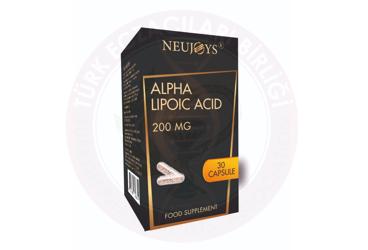 NEUJOYS ALPHA LIPOIC ACID TAKVIYE EDICI GIDA  30 kapsül