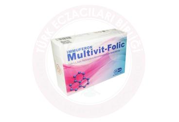 IMMUFERON MULTIVIT-FOLIC TAKVIYE EDICI GIDA  30 kapsül