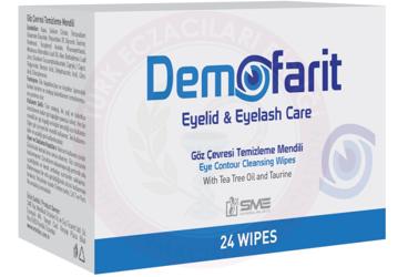 DEMOFARIT GOZ CEVRESI TEMIZLEYICI MENDIL  24 adet