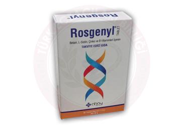 ROSGENYL BETAIN, L-SISTIN, CINKO VE B VITAMINLERI ICEREN TAKVIYE EDICI GIDA  30 tablet