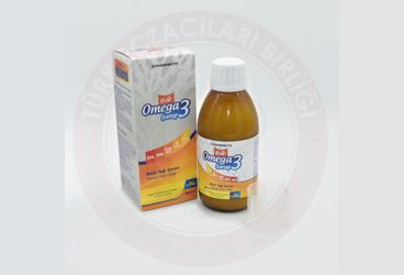 VITARIO OMEGA 3 BALIK YAGI ICEREN TAKVIYE EDICI GIDA  200 ml şişe