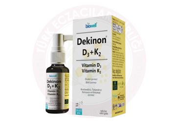 DEKINON D3+K2 SPREY  20 ml şişe