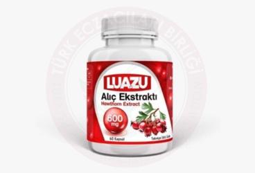 LUAZU ALIC CICEGI EKSTRESI ICEREN TAKVIYE EDICI GIDA 600 mg 60 kapsül