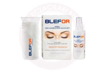 BLEFOR DOGAL GOZ KAPAGI VE KIRPIK BAKIM SETI  100 ml şişe