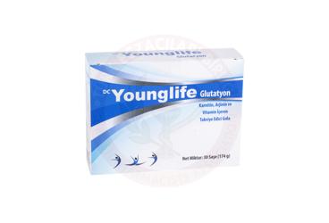 DC YOUNGLIFE GLUTATYON KARNITIN, ARJININ VE VITAMIN ICEREN TAKVIYE EDICI GIDA  30 saşe