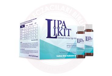 LIPALIKIT ENZIMATIK HIDROLIZE SIGIR KOLLAJENI ICEREN TAKVIYE EDICI GIDA  30x30 ml ampul