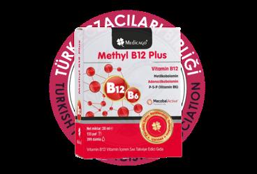 MEDICAGO METHYL B12 PLUS VITAMIN B12 ICEREN TAKVIYE EDICI GIDA  20 ml şişe