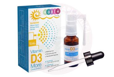 D MORE VITAMIN D3 ORAL SPREY  15 ml şişe