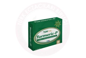 TORDAL TURMERIC-P ZERDECAL VE PIPERIN ICEREN TAKVIYE EDICI GIDA KAPSUL  30 kapsül